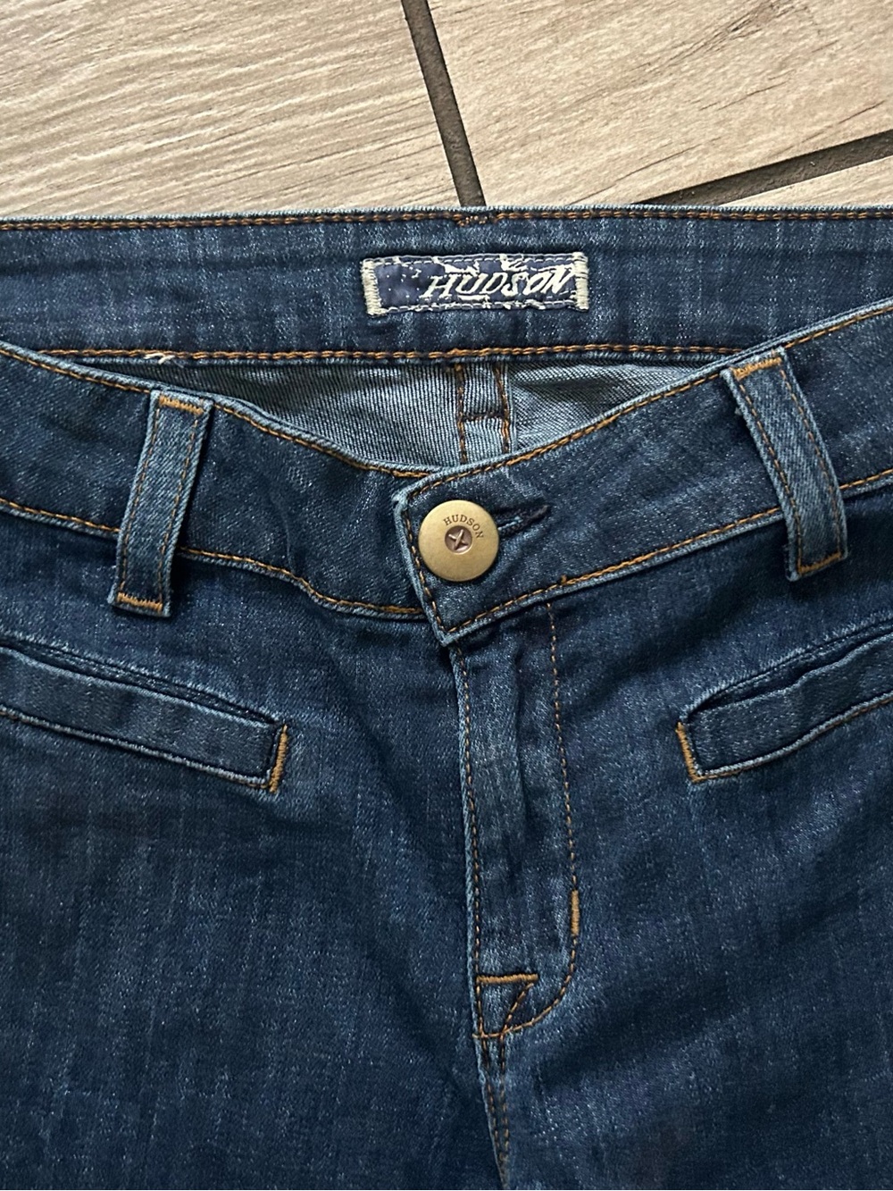 VINTAGE HUDSON mid rise Wide-Leg Jeans - Picture 4 of 5